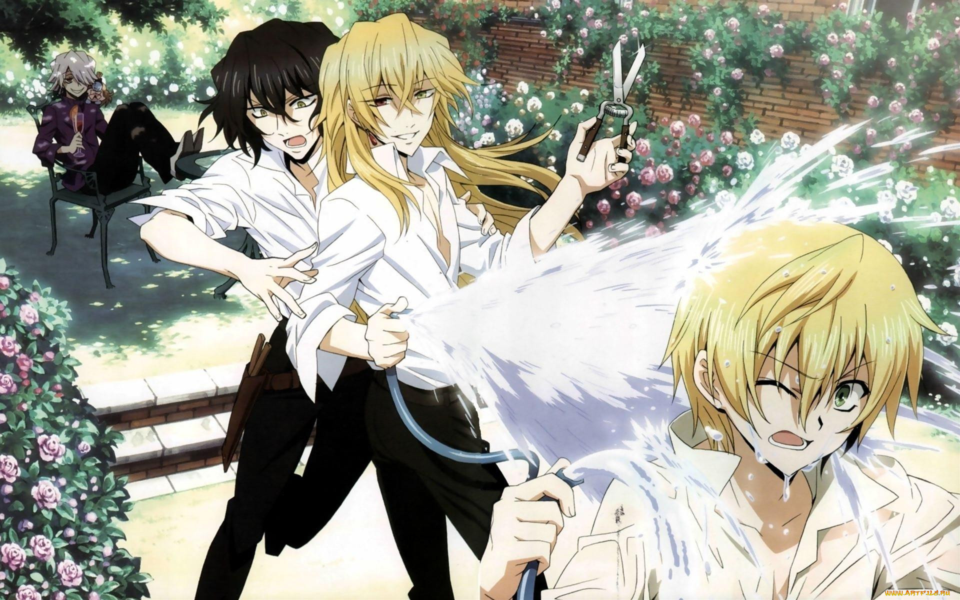 Обои Pandora Hearts Аниме Pandora Hearts, обои для рабочего стола,  фотографии pandora, hearts, аниме Обои для рабочего стола, скачать обои  картинки заставки на рабочий стол.